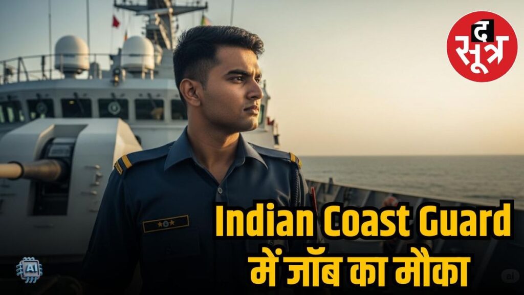 इंडियन कोस्ट गार्ड में निकली कई पदों पर भर्ती, 25 जून तक करें आवेदन